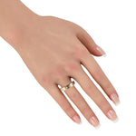 LB Exclusive 18K Yellow Gold 2.25ct Diamond Ring ALW-19643Y