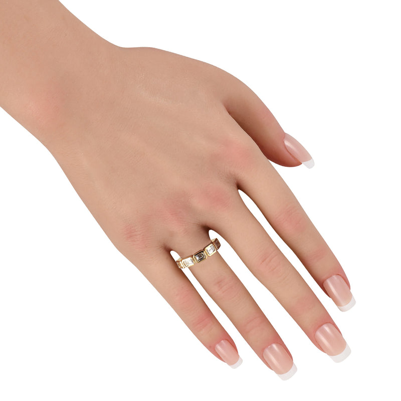 LB Exclusive 18K Yellow Gold 2.25ct Diamond Ring ALW-19643Y