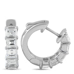 LB Exclusive 18K White Gold 3.05ct Diamond Earrings AER-16800-8