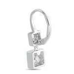 LB Exclusive 18K White Gold 1.92ct Diamond Earrings AER-21650