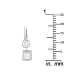 LB Exclusive 18K White Gold 2.04ct Diamond Earrings AER-21649