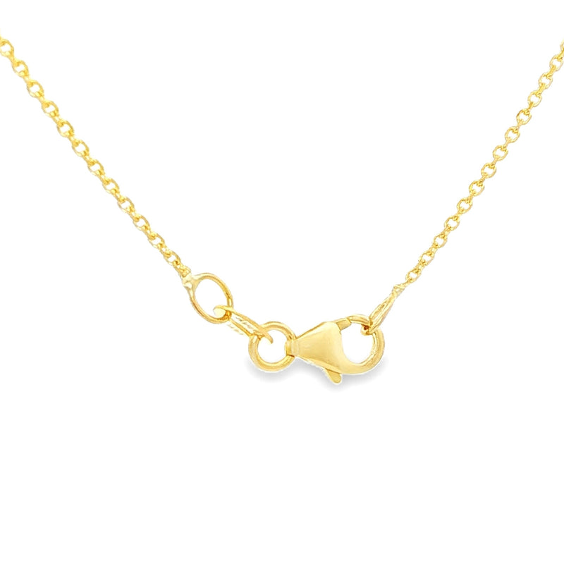 Prong Diamond Love Necklace 33730