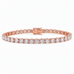 35 Pt lab diamond tennis bracelet – view 3 of 10, TraxNYC item 71691