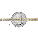 35 Pt lab diamond tennis bracelet – view 10 of 10, TraxNYC item 71691