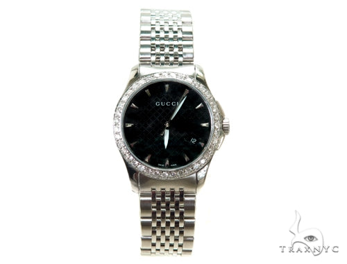 Pave Diamond Gucci Watch YA126502 39581 - Image 2