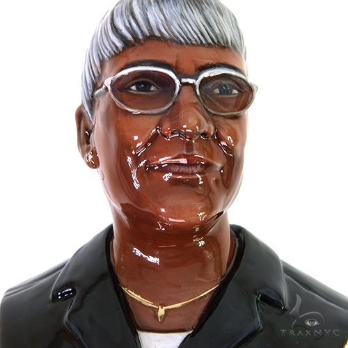 3D Torso Realistic Face Enamel Pendant 67867 - Image 3