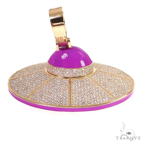 3D UFO Glow In The Dark Enamel Pendant 67715 - Image 5