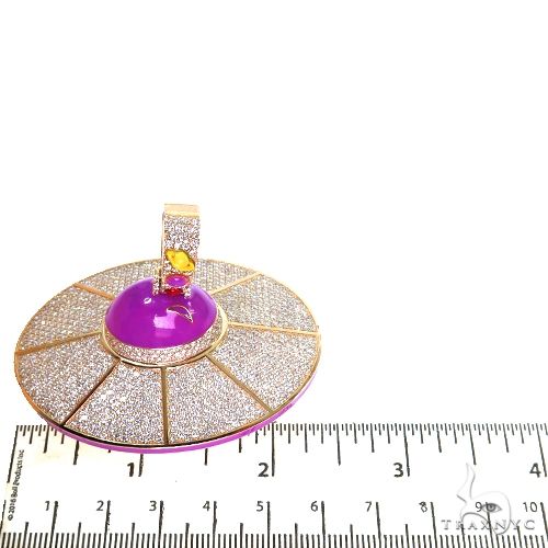 3D UFO Glow In The Dark Enamel Pendant 67715 - Image 8