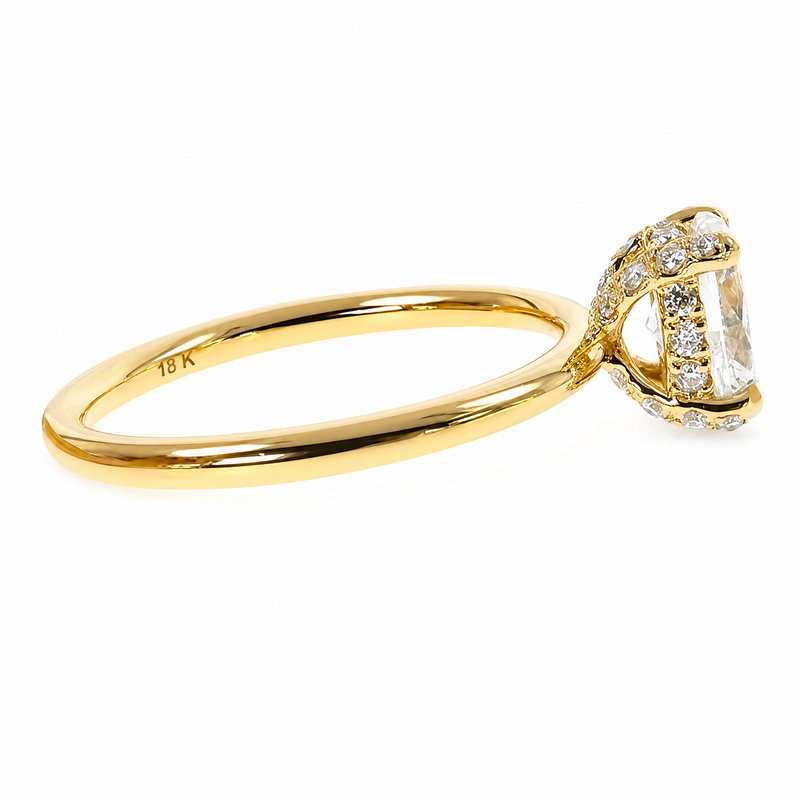 Signature Oval Diamond Engagement Ring 68837