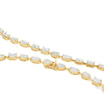 Multi Shape Diamond Tennis Chain 71098