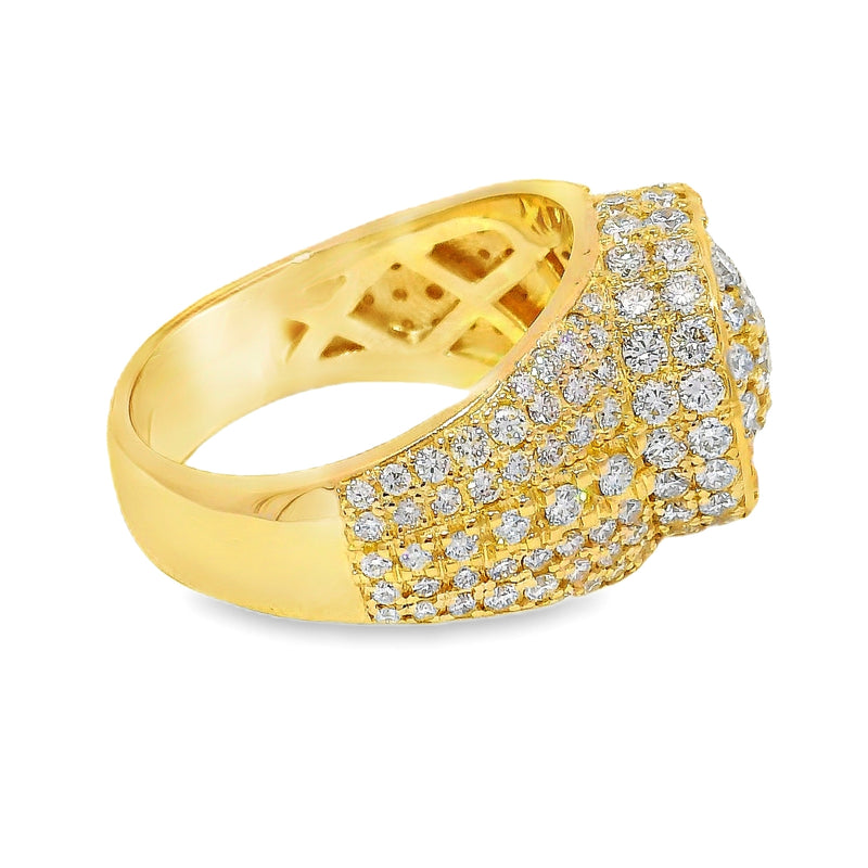 18K Royal Dome Diamond Ring 65454