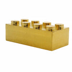 24K Gold Builder Block 8 Bit Rectangle 70906