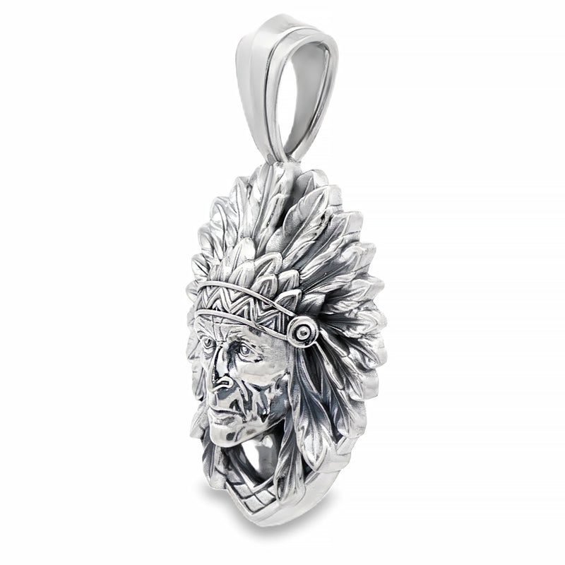 Native Chief Pendant, photo 4 of 8