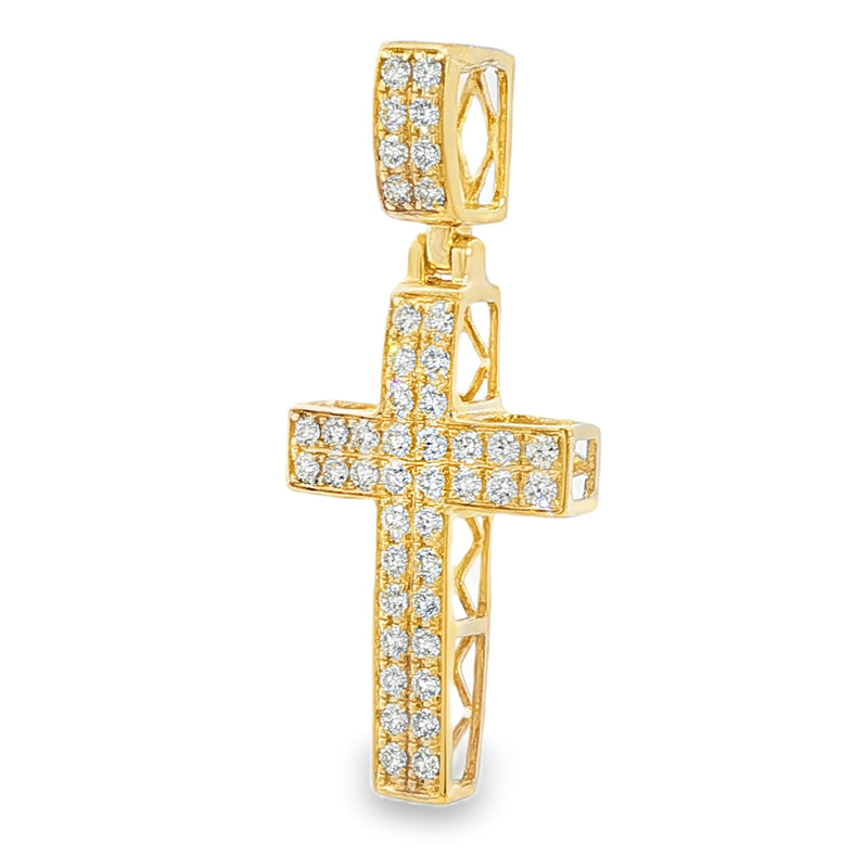 Diamond Cross Pendant Small 65954