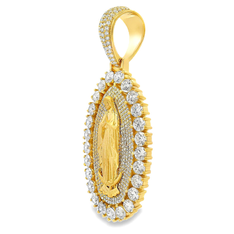 799646c01 La Virgin De Guadalupe Pendant 70958 | TraxNYC