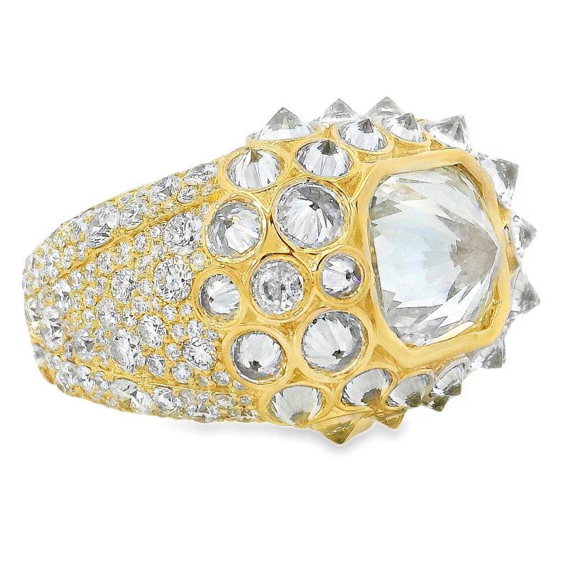 14K Gold Moses Gift Lab-Grown Diamond Ring, photo 5 of 14