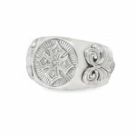 .925 Silver Cross Ring 70894