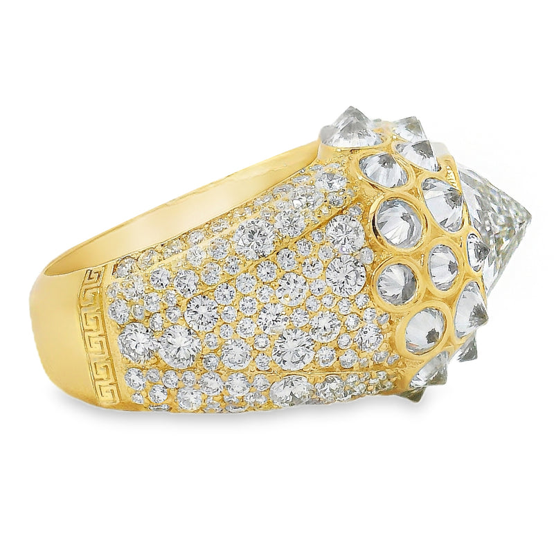 14K Gold Moses Gift Lab-Grown Diamond Ring, photo 6 of 14