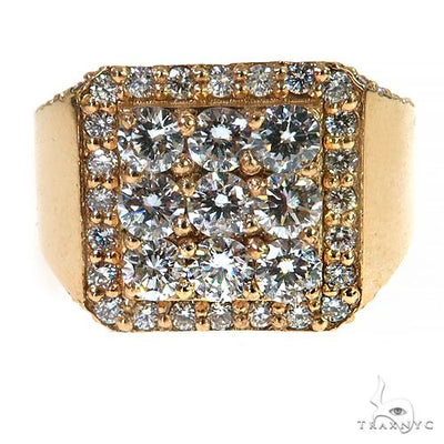 3x3 Diamond Ring 68033 - Image 1