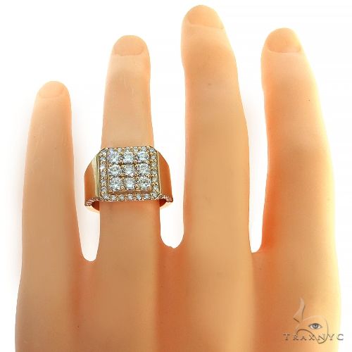 3x3 Diamond Ring 68033 - Image 6