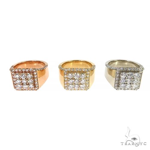 3x3 Diamond Ring 68033 - Image 7