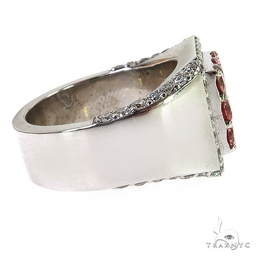 14K Gold 3x3 Pink Diamond Ring (Lab), photo 3 of 6