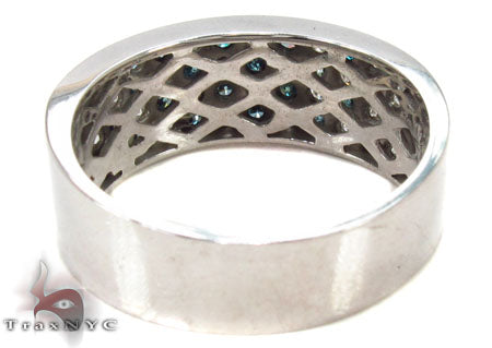 14K Gold Checker Diamond Ring, photo 6 of 7