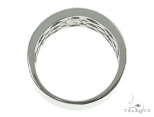 14K Gold 4 Row Icy Ring, photo 6 of 8