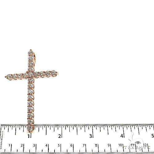 14K Gold 40 Pointer Lab-Grown Diamond Cross, photo 4 of 6