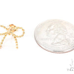 18k Yellow Gold Ribbon Earrings 44609 - Image 4 [FILE:44609_image_04_331cae3e.jpg]