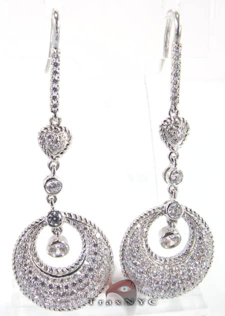 Crescent Earrings 4517 - Image 2