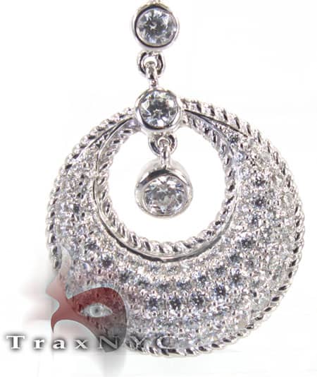 Crescent Earrings 4517 - Image 3