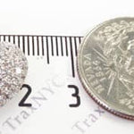 Iced Heart Pendant 4596 - Image 7