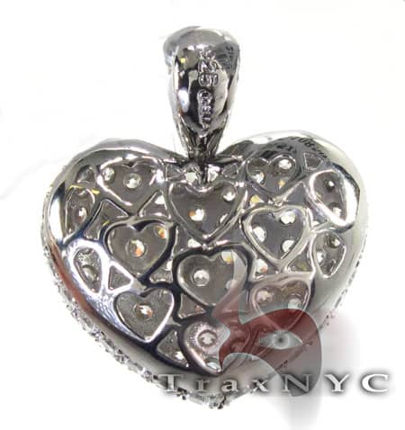 Iced Heart Pendant 4596 - Image 9