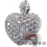 Iced Heart Pendant 4596 - Image 4