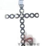 Iced Bezel Cross Crucifix 4882 - Image 7