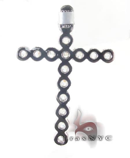 Frozen Bezel Cross Crucifix 4884 - Image 7