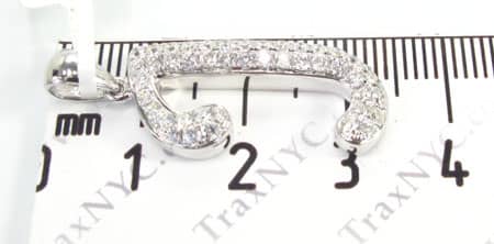 Frozen J Pendant 4974 - Image 6