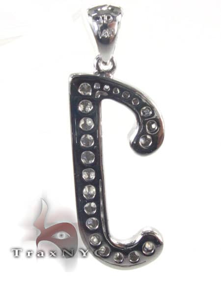 Frozen J Pendant 4974 - Image 7