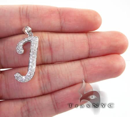 Frozen J Pendant 4974 - Image 4