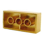 24K Gold Builder Block 8 Bit Rectangle 70906