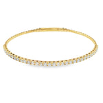 Flexible Diamond Bangle Bracelet 69834