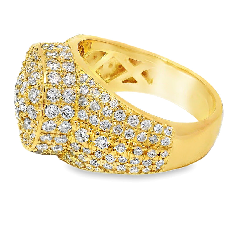 18K Royal Dome Diamond Ring 65454