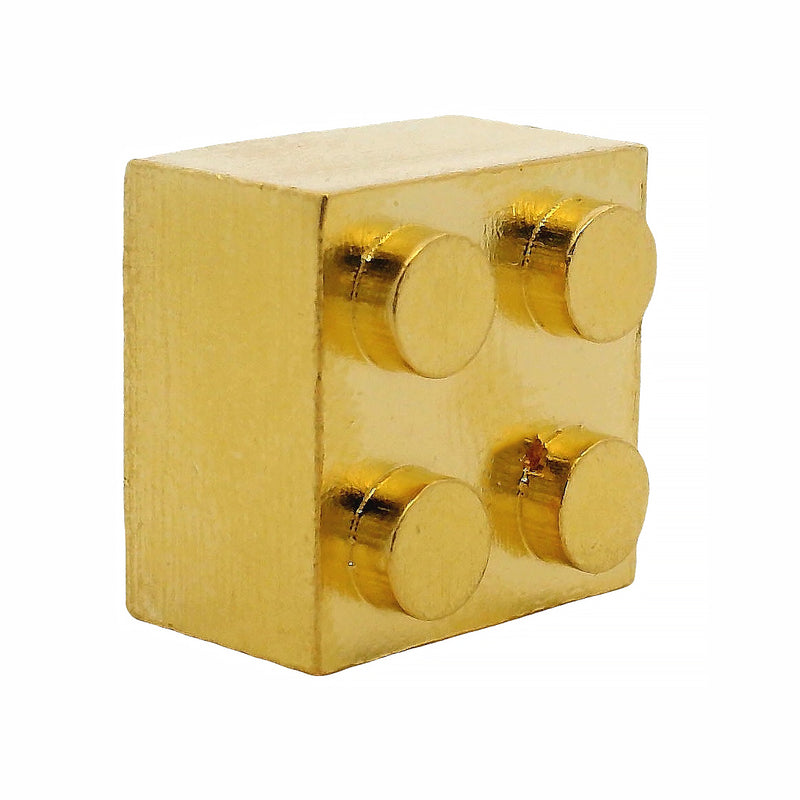 24K Gold Builder Block 4 Bit Square 70905