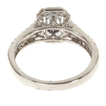 Baguette Diamond Engagement Ring 68761