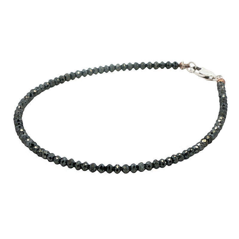 Black Diamond Bead Bracelet 70925 - Image 4
