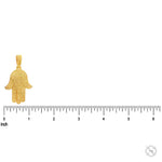 Gold Hamsa Pendant 70956