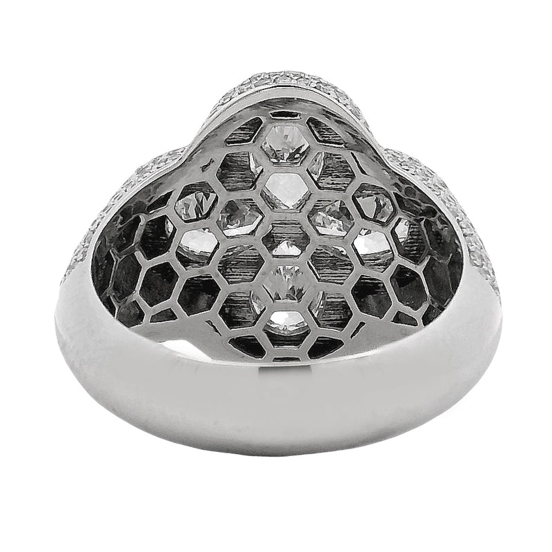 Lucky Bloom Diamond Ring in 10K gold, view 4