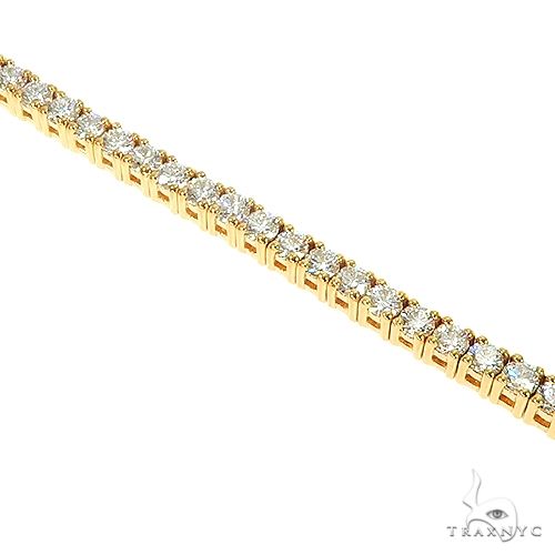 5 Pointer Parcel Diamond Tennis Bracelet 66786 - Image 3