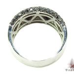 5 Row Black and White Color Diamond Ring 31242 - Image 5